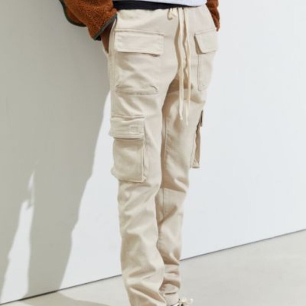 Urban Outfitters Beige Cargo Pants